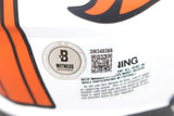 Jonathon Cooper Autographed Denver Broncos Lunar Mini Helmet Beckett WIT 52837