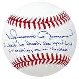 Mariano Rivera Yankees Signed Making Me A Yankee Inscribed Official Baseball JSA