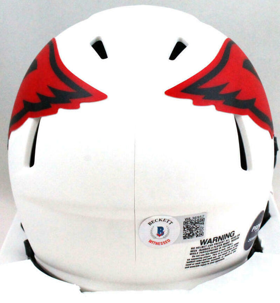 emmitt smith auto mini helmets Emmitt Smith Autographed Cardinals Lunar Speed Mini Helmet- Beckett W – Super Sports Center