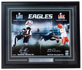Graham Williams Signed Framed 16x20 Eagles Strip Sack Photo F Brady Mahomes BAS