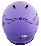 Vikings Justin Jefferson Signed Rave Full Size Speed Proline Helmet BAS Witness