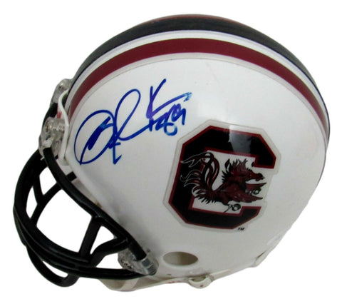 Jared Cook Signed/Autographed South Carolina Mini Football Helmet JSA 157515