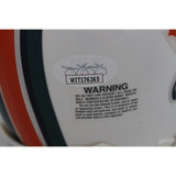 Jason Taylor Signed Miami Dolphins Mini Helmet TB 80-96 VSR4 JSA 46022