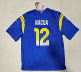 PUKA NACUA SIGNED LOS ANGELES RAMS NIKE SCREENPRINT XL JERSEY FANATICS QR