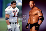 Bill Goldberg Signed Atlanta Falcons Jersey (JSA) WCW & WWE Champion Wrestler/DT