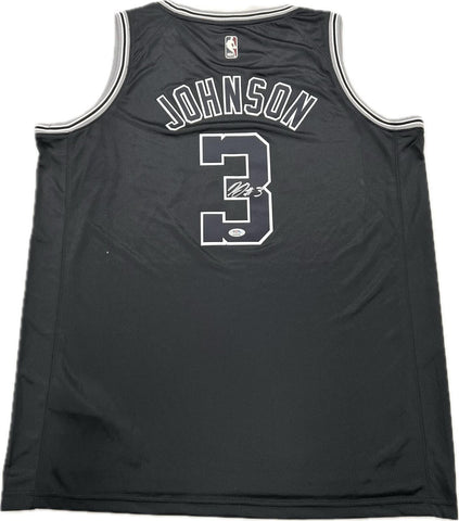Keldon Johnson signed jersey PSA San Antonio Spurs Autographed
