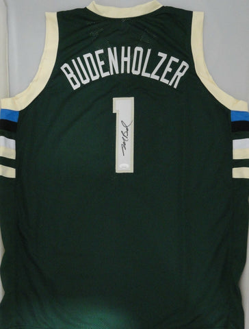 Bucks Coach "Bud" MIKE BUDENHOLZER Signed Custom Replica Green Jersey AUTO - JSA