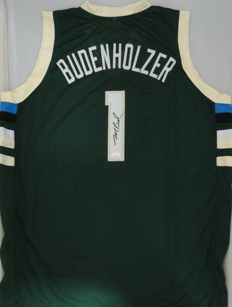 Bucks Coach "Bud" MIKE BUDENHOLZER Signed Custom Replica Green Jersey AUTO - JSA