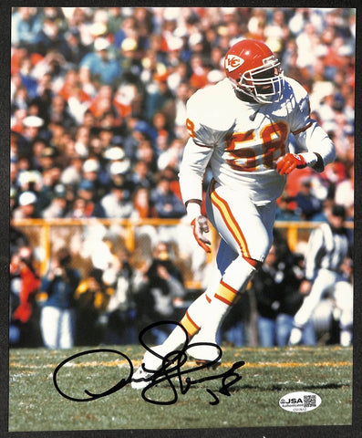 Derrick Thomas HOF Signed/Autographed 8x10 Photo Kansas City Chiefs JSA 214451