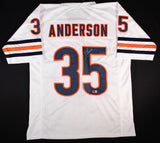 Neal Anderson Signed Chicago Bears Jersey (Beckett) 1986 1st Round Pck/ Florida