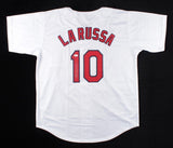 Tony La Russa Signed St Louis Cardinals Jersey (JSA COA) 4xNL Manager o/t Year