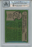 Tony Dorsett Autographed 1978 Topps #315 HOF 10 auto Card Slab Beckett 57109
