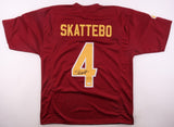 Cam Skattebo Signed Arizona State Sun Devils Jersey (JSA COA) New York Giants RB