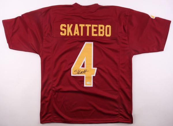 Cam Skattebo Signed Arizona State Sun Devils Jersey (JSA COA) New York Giants RB