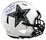 Cowboys Tony Dorsett "HOF 94" Signed Lunar Full Size Speed Proline Helmet JSA W