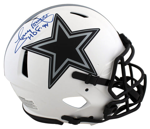 Cowboys Tony Dorsett "HOF 94" Signed Lunar Full Size Speed Proline Helmet JSA W