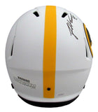 James Harrison Signed Steelers Lunar Replica Full Size Helmet JSA 163152
