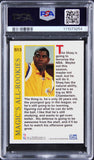 Magic Johnson & Shaquille O'Neal Signed 1995 Skybox #S13 Card Auto 10! PSA Slab