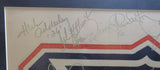 NFL HOFers + Greats Multi-Autographed (30+) 20x24 Matted Poster JSA LOA 210089