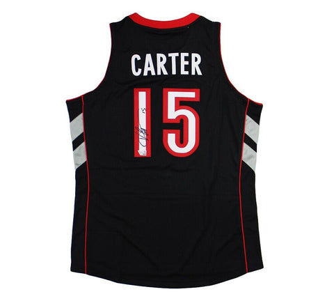 Vince Carter Signed Toronto Raptors Mitchell & Ness Authentic Purple NBA Jersey