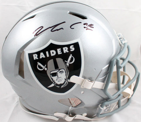 Maxx Crosby Signed Las Vegas Raiders F/S Speed Authentic Helmet-Beckett W Holo