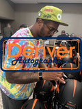 Von Miller Autographed Denver Broncos Authentic Eclipse Helmet Beckett WIT 54740