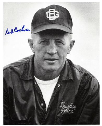 Packers Coach RED COCHRAN (d) Signed 8x10 Photo #1 AUTO - SB I Champ