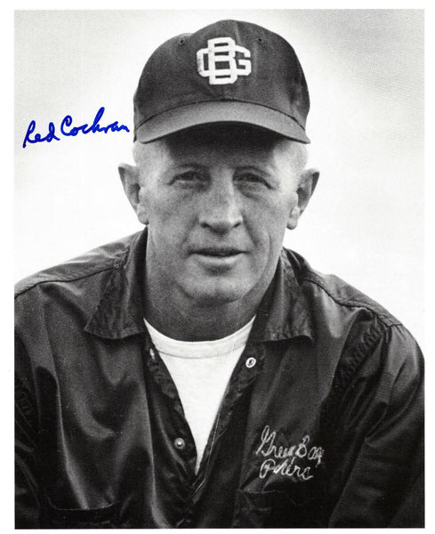 Packers Coach RED COCHRAN (d) Signed 8x10 Photo #1 AUTO - SB I Champ