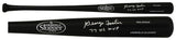 George Foster Signed Louisville Slugger Pro Black Baseball Bat - (SCHWARTZ COA)