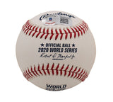 Walker Buehler Signed Los Angeles Dodgers Rawlings OML WS White Ball - 2020 WS