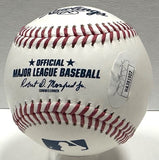 Expos Angels VLADIMIR GUERRERO Signed Official MLB Baseball AUTO w/ IMPALER JSA