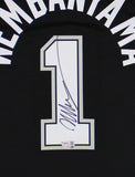 Victor Wembanyama Signed San Antonio Spurs Nike Swingman Black NBA Jersey