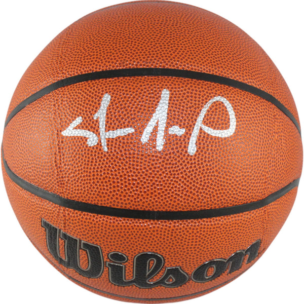 Shawn Kemp Autographed Seattle Supersonics I/O Wilson Basketball Beckett 49313