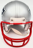 DEION BRANCH AUTOGRAPHED NEW ENGLAND PATRIOTS SILVER MINI HELMET BECKETT 193776