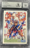 John Lynch Signed 1993 Bowman #298 Tampa Bay Buccaneers Card Beckett 37037
