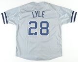 Sparky Lyle Signed Yankees Jersey (JSA COA) 2xWorld Series Champion 1977 & 1978