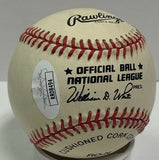 Giants HOF'er MONTE IRVIN Signed Official National League Baseball AUTO - JSA