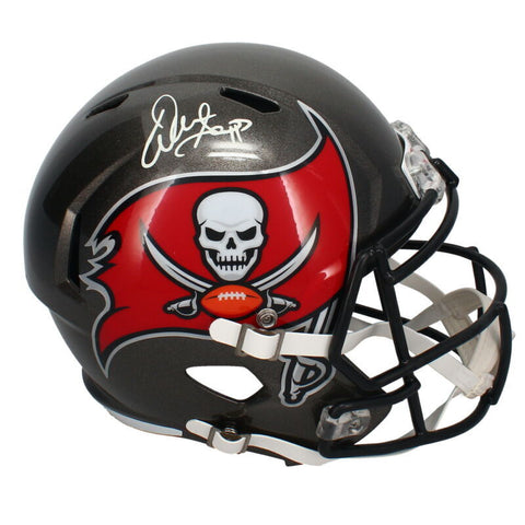 Warren Sapp Autographed Tampa Bay Buccaneers Full Size Speed Helmet Beckett