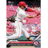 Noelvi Marte Signed Reds Jersey (JSA COA) Cincinnati's Latest Rookie Phenom Inf.