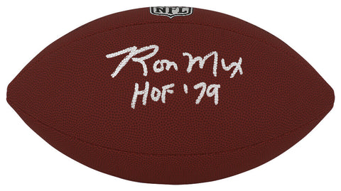 Ron Mix Signed Wilson Limited Full Size NFL Football w/HOF 1979 - (SCHWARTZ COA)