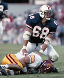 Tedy Bruschi Signed Arizona Wildcats Jersey (Beckett) 1996 Patriots 3rd Round Pk