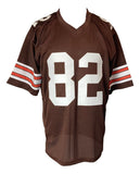 Ozzie Newsome Cleveland Signed Brown Football Jersey JSA
