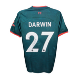 Darwin Nunez Signed Liverpool FC Soccer Jersey #27 with Beckett COA