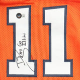 Dee Brown Signed University of Illinois Jersey Inscribed "Go Illini" (Beckett)