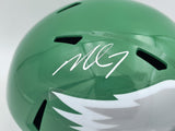 MICHAEL VICK AUTOGRAPHED EAGLES 2023 KELLY GREEN FULL SIZE HELMET BECKETT 243607