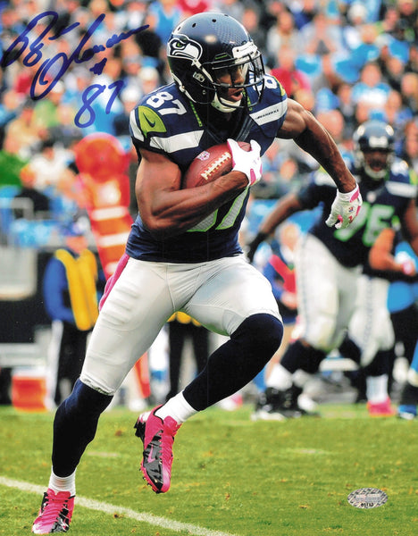 Ben Obomanu Autographed Signed 8x10 Photo Seattle Seahawks MCS Holo #63113
