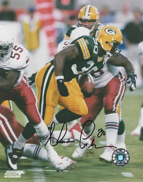 Packers All Time Leading Rusher AHMAN GREEN Signed 8x10 Photo #11 AUTO