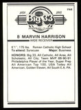 1991 Big 33 Football Classic Marvin Harrison #PA6 Pennsylvania