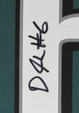 DeVonta Smith Autographed Football Jersey Eagles Framed Beckett 213543