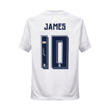James Rodriguez Signed Real Madrid FC Soccer Jersey #10 with Beckett Witness